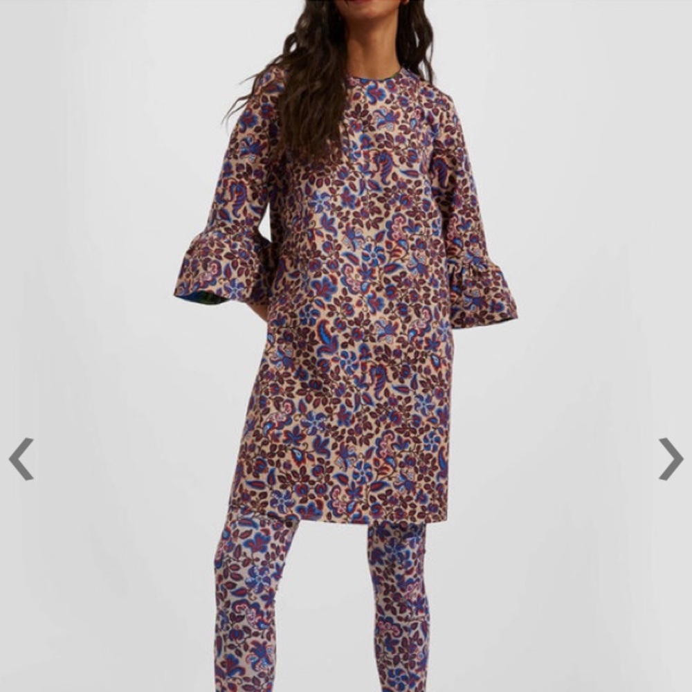 LA DoubleJ Mari Max Vibrant Floral Dress